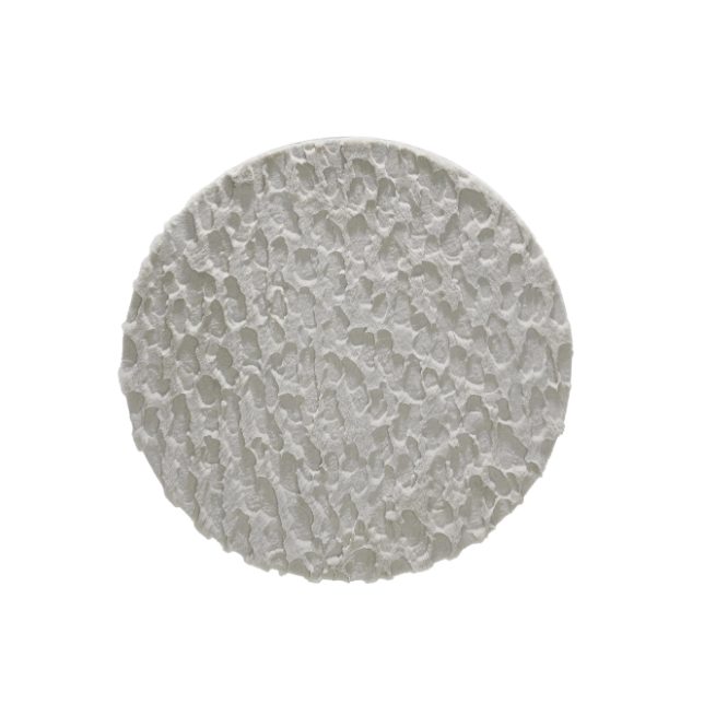 Apvalus švelnus kilimas - Immy Grey