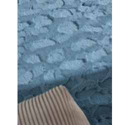 Apvalus švelnus kilimas - Immy Blue