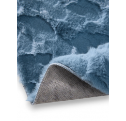 Apvalus švelnus kilimas - Immy Blue
