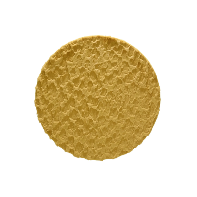 Apvalus švelnus kilimas - Immy Yellow