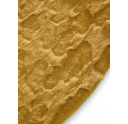 Apvalus švelnus kilimas - Immy Yellow