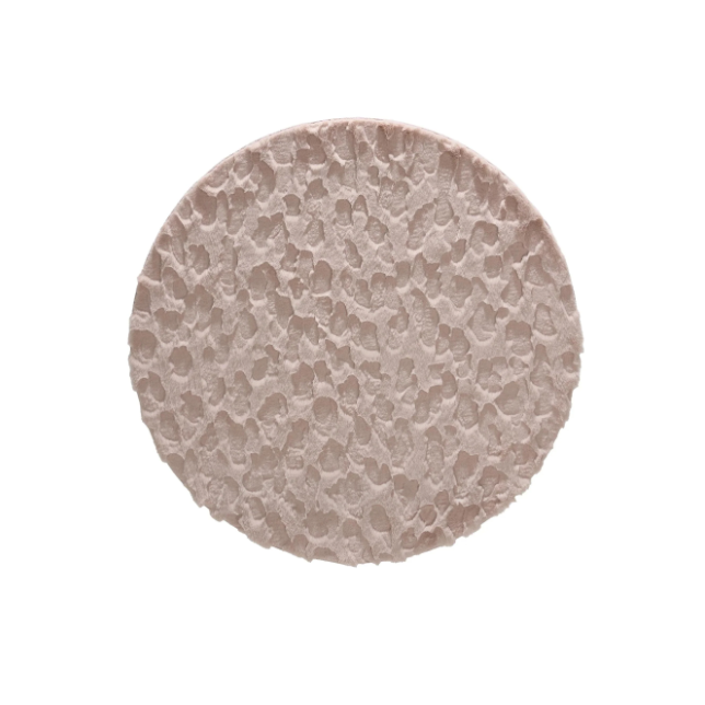 Apvalus švelnus kilimas - Immy Pink