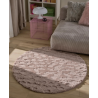 Apvalus švelnus kilimas - Immy Pink