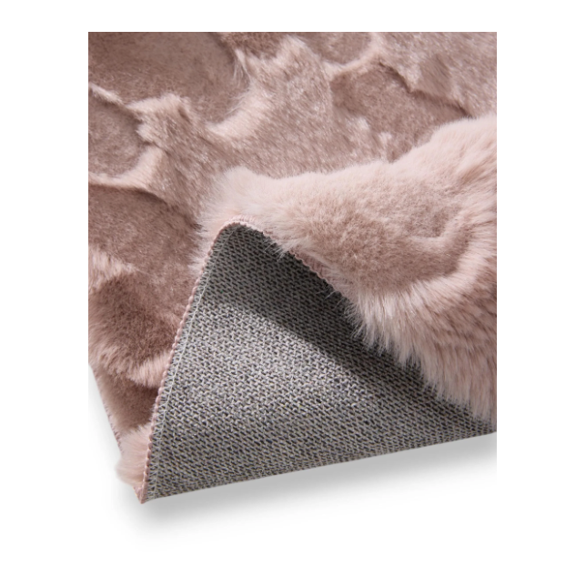 Apvalus švelnus kilimas - Immy Pink