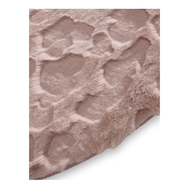 Apvalus švelnus kilimas - Immy Pink