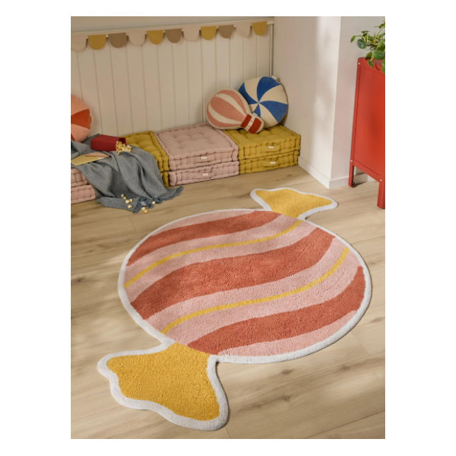 Skalbiamas medvilnės kilimas - Caramelle Multicolour