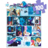 Dėlionė „Gražuolė ir Pabaisa“ – 100 detalių