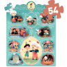 Dėlionė „Pinokis“ (54 dalys)