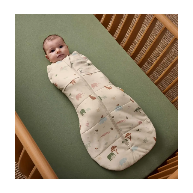 Ergopouch 2 in 1 miegmaišiukas „Savannah“, 3–6 mėn., 6–8 kg, 2.5 tog