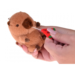 Minkštas žaisliukas Kapibara, 10 cm