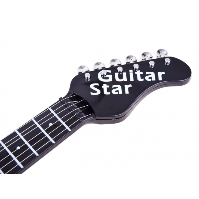 Vaikiška elektrinė gitara su šviesomis, garsais