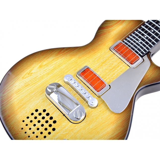 Vaikiška elektrinė gitara su šviesomis, garsais