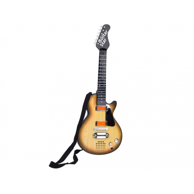 Vaikiška elektrinė gitara su šviesomis, garsais