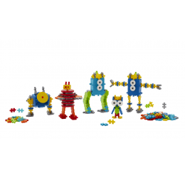 Plus Plus konstruktorius „Robotai“, 250 detalių