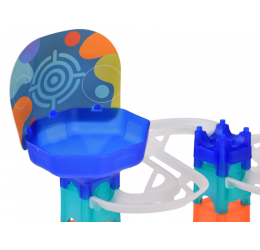 Spalvingas „Marble Run“ – Kamuoliukų trasos rinkinys, 58 dalys