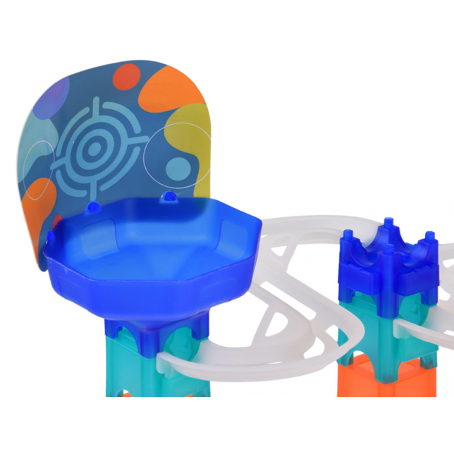 Spalvingas „Marble Run“ – Kamuoliukų trasos rinkinys, 58 dalys