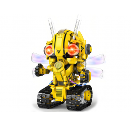 Konstruktorius „Robots Pro 5in1“ su nuotolinio valdymo pultu ir LED apšvietimu, 673 det.