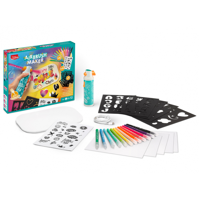 Maped Creativ Airbrush – kūrybinis piešimo rinkinys