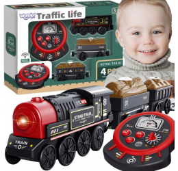 Woopie elektinis traukinukas ''Retro''