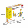 3D Magnetiniai blokeliai ''Transportas'' 80vnt.