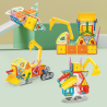 3D Magnetiniai blokeliai ''Transportas'' 80vnt.
