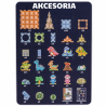 „Woopie“ 3D magnetinis šviečiančių kaladėlių rinkinys