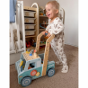 Tooky Toy medinė vaikštynė–dirbtuvės