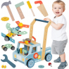 Tooky Toy medinė vaikštynė–dirbtuvės