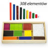 Viga klasikinės ''Cuisenaire'' kaladėlės