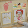 Masterkidz edukacinė skonių ir pojūčių lentelė