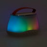 RGB Bluetooth karaokės kolonėlė su 2 belaidžiais mikrofonais