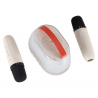 RGB Bluetooth karaokės kolonėlė su 2 belaidžiais mikrofonais