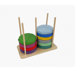Mobilus stovas apvalioms pagalvėlėms 30 cm