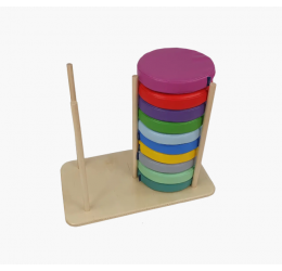 Mobilus stovas apvalioms pagalvėlėms 30 cm