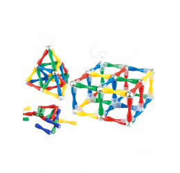 WOOPIE 3Dmagnetiniė konstruktoriaus kaladėlės 128 vnt. XXL