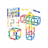 WOOPIE 3Dmagnetiniė konstruktoriaus kaladėlės 128 vnt. XXL