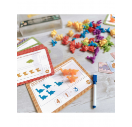 WOOPIE Montessori edukacinis rinkinys skaičiavimui, ''Jūros šalis,, 111 vnt.