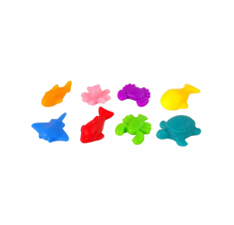 WOOPIE Montessori edukacinis rinkinys skaičiavimui, ''Jūros šalis,, 111 vnt.