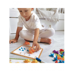 WOOPIE Montessori edukacinis rinkinys skaičiavimui, ''Jūros šalis,, 111 vnt.