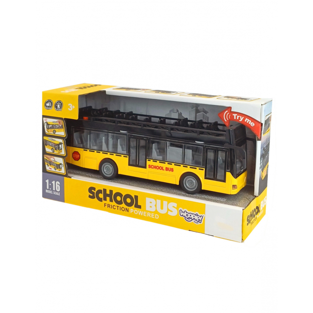 WOOPIE autobusas su šviesomis ir atidaromomis durimis