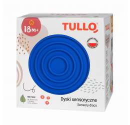 Sensoriniai diskai su skirtingomis tekstūromis - 4 vnt.