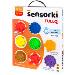 Tullo sensoriniai kamuoliukai 8 vnt. Be skylučių