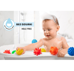 Tullo sensoriniai kamuoliukai 8 vnt. Be skylučių