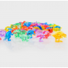 Permatomi spalvoti dinozaurai