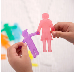 Figurėles ,,Jungiamieji žmogeliai"
