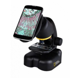 Teleskopas ir mikroskopas. Rinkinys su Smartphone laikikliu. National geographic 2/1
