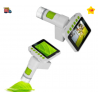 Mikroskopas su LCD Youngster, 4K nuotraukų įrašymas ir Full HD vaizdo įrašymas.