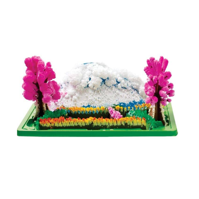 Eksperimentų rinkinys: kristalų auginimas – Kristalų sodas 24cm
