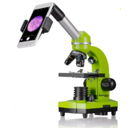 Mikroskopas JUNIOR Biolux SEL Student 40x-1600x Žalias