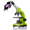 Mikroskopas JUNIOR Biolux SEL Student 40x-1600x Žalias